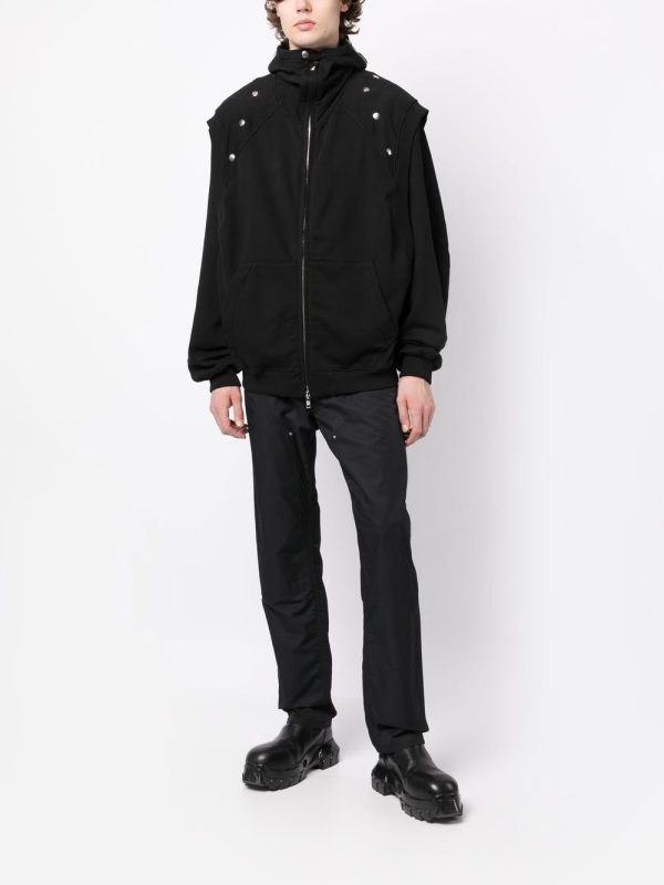 Hooded Zipped-Up Jacket Sale