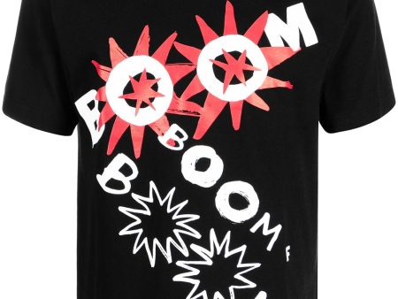 Boom Graphic-Print T-Shirt on Sale