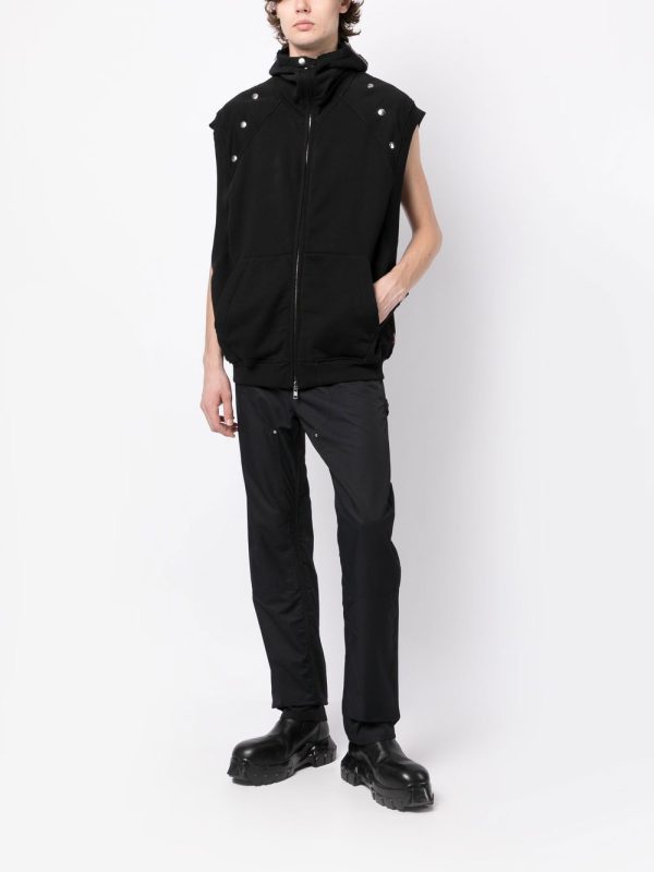 Hooded Zipped-Up Jacket Sale