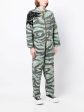 Camouflage-Print Zip-Up Jumpsuit Online