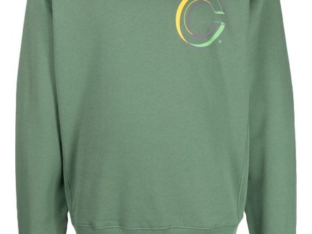 Globe Logo-Print Sweatshirt For Sale