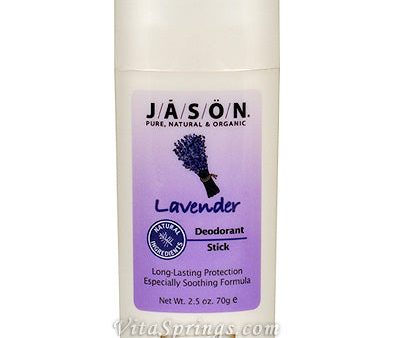 Deodorant Lavender Stick 2.5 oz, Jason Natural Fashion