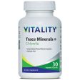 Trace Minerals + Chlorella, 30 Vegetable Capsules, Vitality Hot on Sale