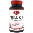 Krill Oil, 1000 mg Per Serving, 60 Softgels, Olympian Labs on Sale