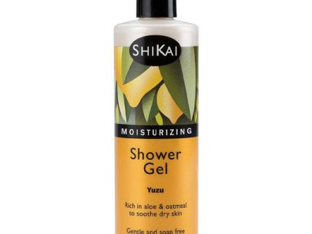 Moisturizing Shower Gel, Yuzu, 12 oz, ShiKai Supply