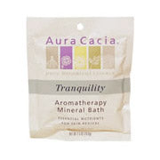 Mineral Bath Tranquility, Aromatherapy Mineral Bath Salt, 2.5 oz Packet, Aura Cacia Fashion