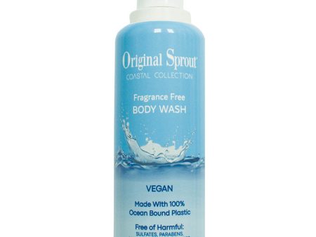 Coastal Collection Fragrance Free Body Wash, 8 oz, Original Sprout Online