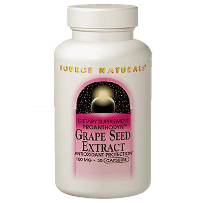 Grape Seed Extract Proanthodyn 100mg 30 caps, from Source Naturals Online