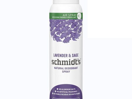 Deodorant Spray, Lavender & Sage, 3.2 oz, Schmidt s Deodorant For Sale