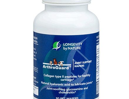 ArthroGuard, Pet Joint Support Wafers, 90 Wafers, Longevity by Nature Fashion