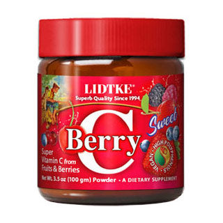 Berry-C Sweet Powder, Super Vitamin C from Fruits & Berries, 3.5 oz, Lidtke Online Sale