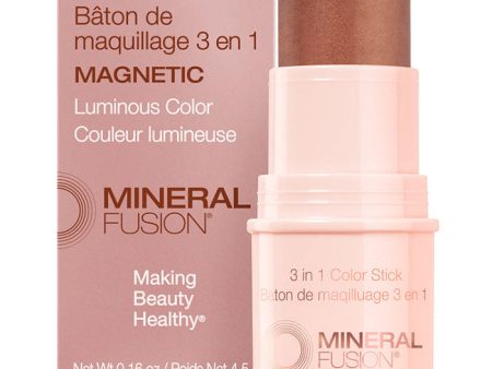 3-in-1 Color Stick - Magnetic, 0.18 oz, Mineral Fusion Cosmetics Supply