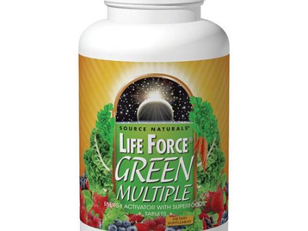 Life Force Green Multiple, 45 Tablets, Source Naturals Online Hot Sale