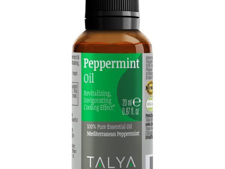 Peppermint Oil, Pure Essential Oil, 0.67 oz, Talya Herbal Supply