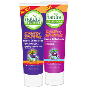 Cavity Zapper Anticavity Gel Toothpaste for Kids - Groovy Grape, 5 oz, Natural Dentist For Cheap