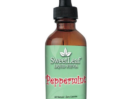 SweetLeaf Liquid Stevia Peppermint 2 oz from Wisdom Natural Brands For Discount