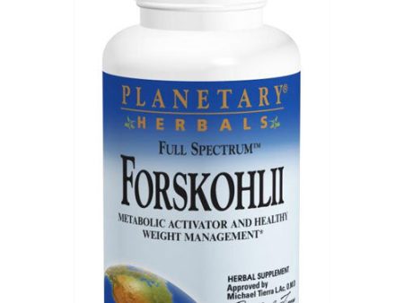 Full Spectrum Forskohlii 130 mg, Forskolin, 120 Capsules, Planetary Herbals Supply