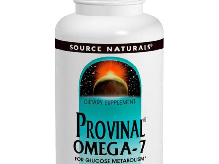 Provinal Omega-7, 30 Softgels, Source Naturals Online now