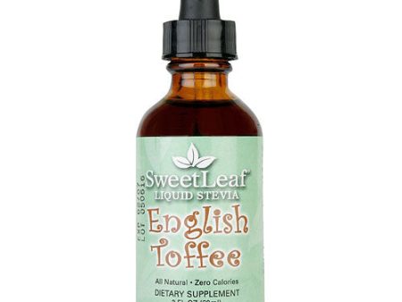 SweetLeaf Liquid Stevia Toffee 2 oz from Wisdom Natural Brands Cheap