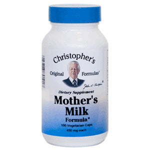 Mother s Milk Formula, 100 Vegetarian Capsules, Christopher s Original Formulas Online Sale