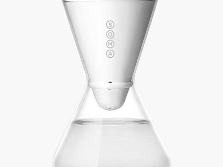 Glass Water Carafe with Filter, 48 oz, Soma Supply