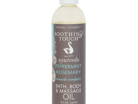 Bath, Body & Massage Oil, Muscle Comfort, 8 oz, Soothing Touch Supply