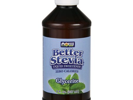 Better Stevia Liquid Glycerite, Value Size, 8 oz, NOW Foods Sale