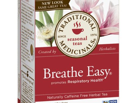 Breathe Easy Tea, 16 Tea Bags, Traditional Medicinals Teas Cheap