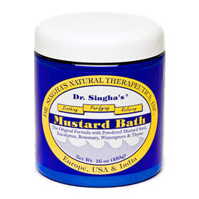 Mustard Bath, 16 oz, Dr. Singha s Online