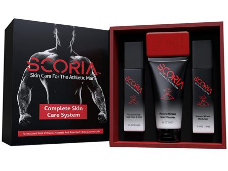 AminoGenesis Scoria Skin Care for the Athletic Man, 1 Kit For Discount