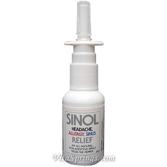 Sinol Allergy Relief Nasal Spray 15 ml Supply