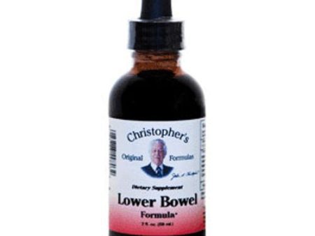 Lower Bowel Extract Herbal Liquid, 2 oz, Christopher s Original Formulas For Sale