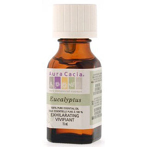 Essential Oil Eucalyptus (eucalyptus globulus) .5 fl oz from Aura Cacia Supply