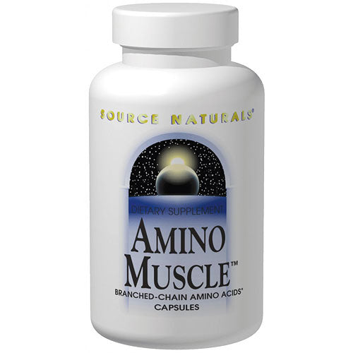 Amino Muscle Caps, 120 Capsules, Source Naturals Supply