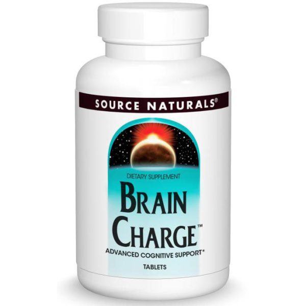 Brain Charge, Value Size, 90 Tablets, Source Naturals Online