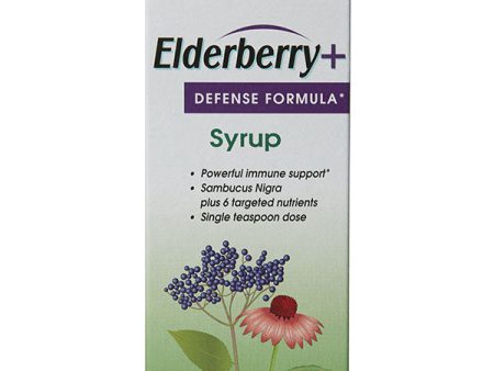 Elderberry Syrup, Soothes and Quiets, 4 oz, Quantum Health Supply