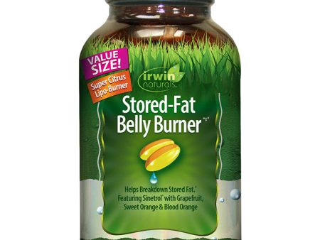 Stored-Fat Belly Burner, Value Size, 100 Liquid Soft-Gels, Irwin Naturals For Cheap