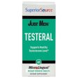 Just Men, Testeral, Supports Healthy Testosterone Levels, 60 Instant Dissolve Tablets, Superior Source Cheap