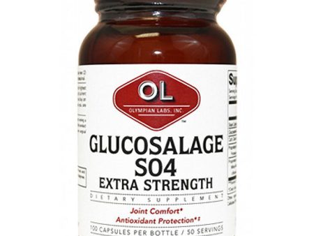 Glucosalage S04 Extra Strength, Powerful Joint Formula, 100 Capsules, Olympian Labs Online now