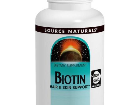 Biotin 10,000 mcg Fast Melt, 120 Tablets, Source Naturals Cheap