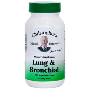 Lung & Bronchial Capsule, 100 Vegicaps, Christopher s Original Formulas Sale