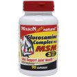 Glucosamine Complex Plus MSM, 90 Capsules, Mason Natural Online now