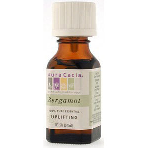 Essential Oil Bergamot-Orange (citrus bergamia) .5 fl oz from Aura Cacia Online