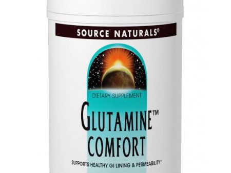 Glutamine Comfort Powder, Supports Healthy GI Lining & Permeability, 4 oz, Source Naturals Hot on Sale