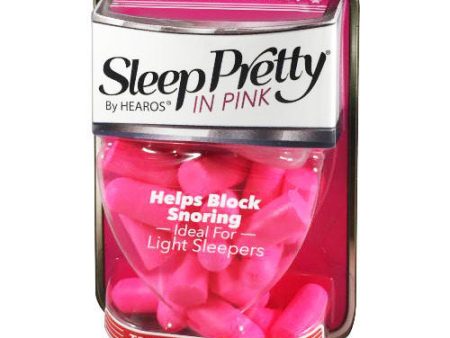 Hearos Sleep Pretty In Pink Women s Ear Plugs, 14 Pair Cheap