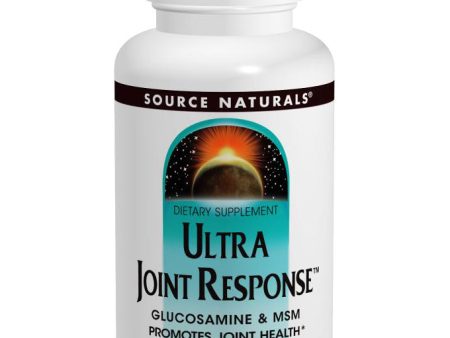 Ultra Joint Response (MSM and Glucosamine Complex) 180 tabs from Source Naturals For Discount