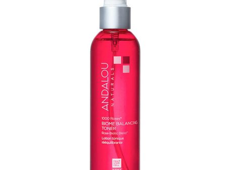 1000 Roses Biome Balancing Toner, 6 oz, Andalou Naturals Hot on Sale