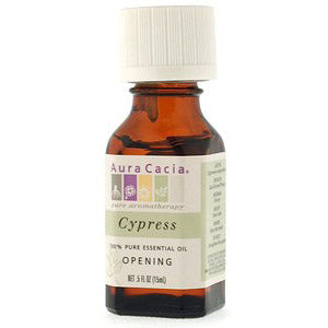 Essential Oil Cypress (cypressus sempervirens) .5 fl oz from Aura Cacia Online now