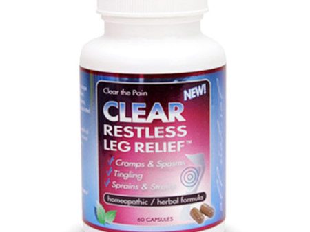 Clear Restless Leg Relief, 60 Capsules, Clear Products on Sale