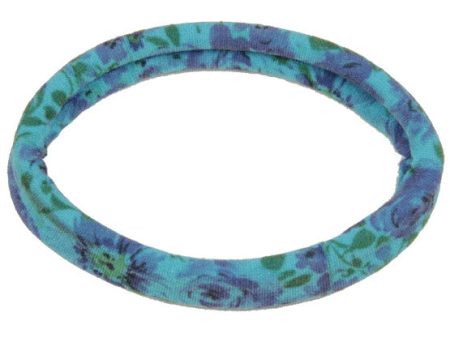 Hazel Hair Elastic - Medium - Turquoise, 2 ct Per Card, DiPrima Beauty on Sale